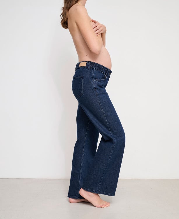 Jean Grossesse Wide Leg Brut