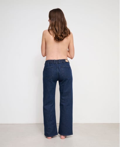 Jean Grossesse Wide Leg Brut
