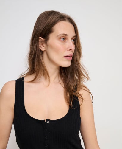 Anouk Black Long Maternity Dress