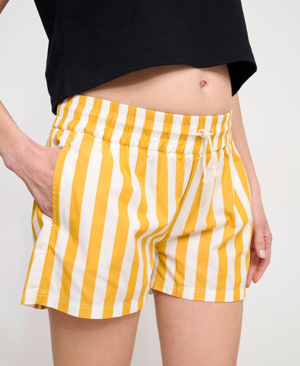 Short Grossesse Coton Rayures Romy