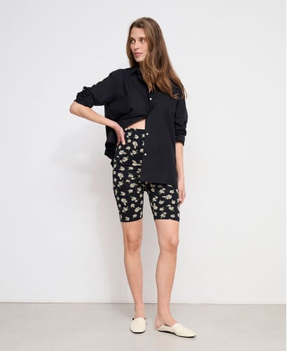 Gaensebluemchen-Umstands-Biker-Shorts Bio-Baumwolle