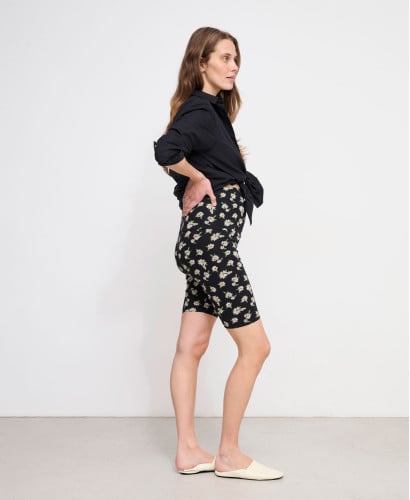 Gaensebluemchen-Umstands-Biker-Shorts Bio-Baumwolle