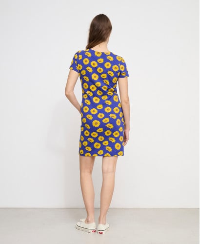 Robe Grossesse Tournesols Aimée Coton Bio