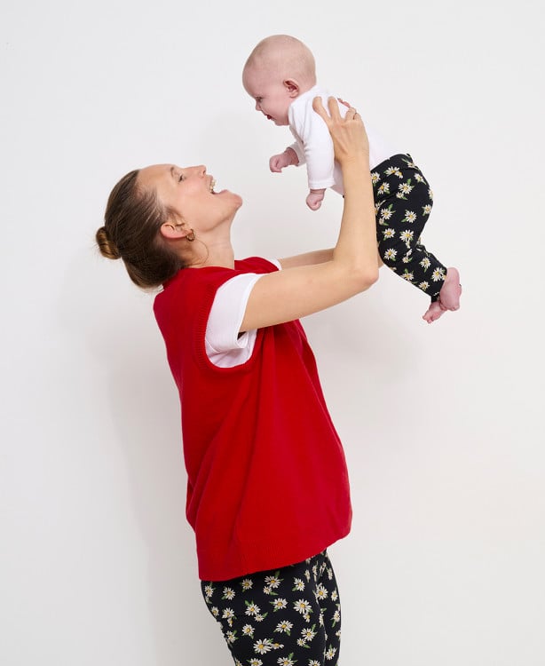 Legging Enfant Marguerites coton bio