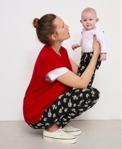 Leggings für Kinder Gaensebluemchen aus Bio-Baumwolle