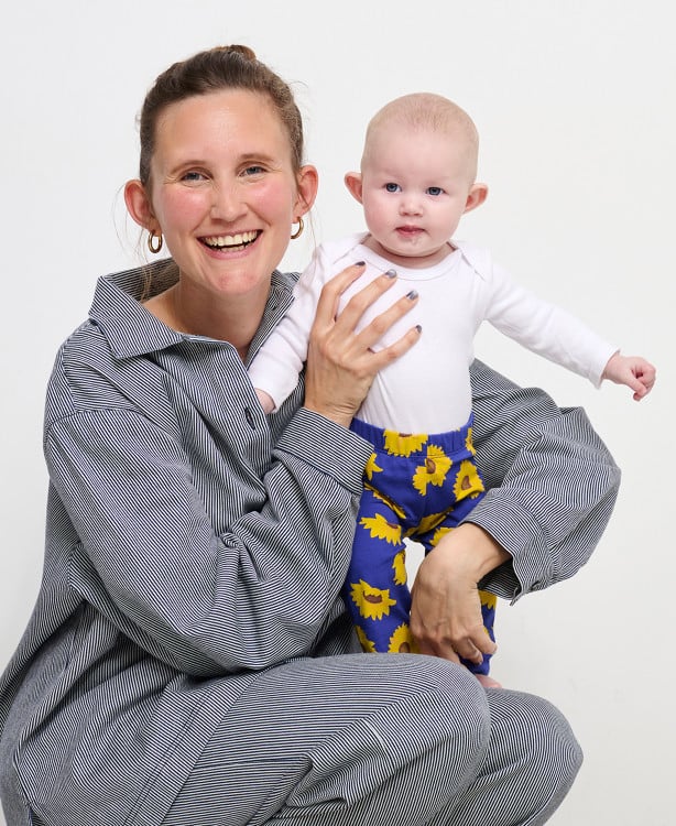 Organic Cotton Sunflower Kids Leggings