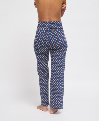 Legging Maternité Flare Provençal Coton Bio