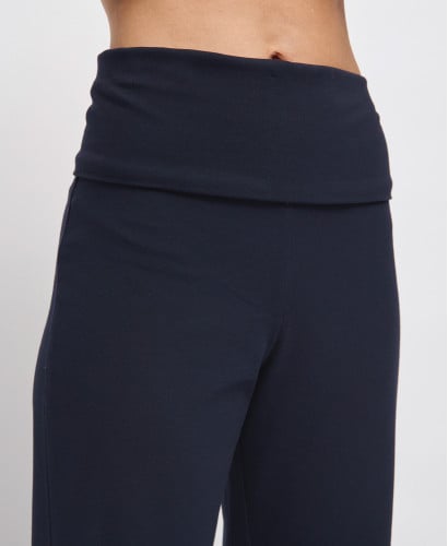 Legging Maternité Flare Marine Coton Bio
