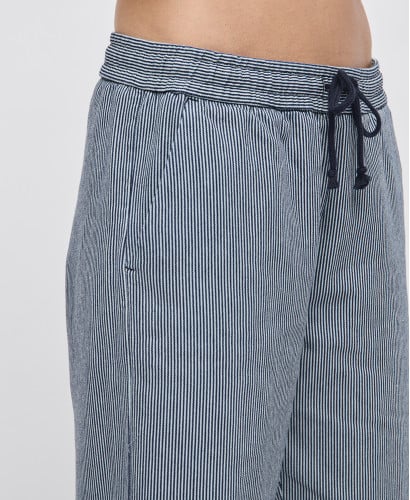 Pantalon Grossesse Denim Rayures Bleues Alix