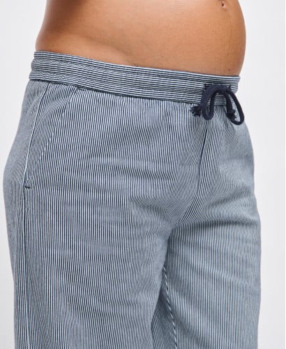 Pantalon Grossesse Denim Rayures Bleues Alix