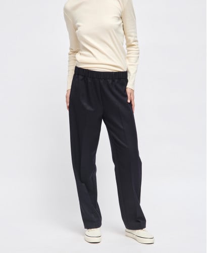 Pantalon Grossesse Tailleur drap de Laine