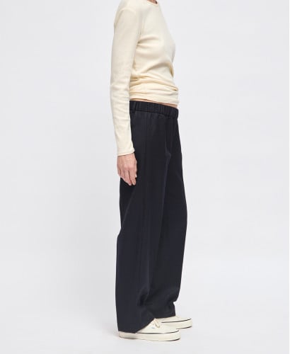 Pantalon Grossesse Tailleur drap de Laine