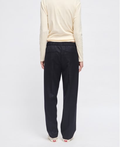 Pantalon Grossesse Tailleur drap de Laine