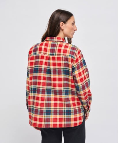 Umstandshemd Beryl Baumwolle Tartan-Karo