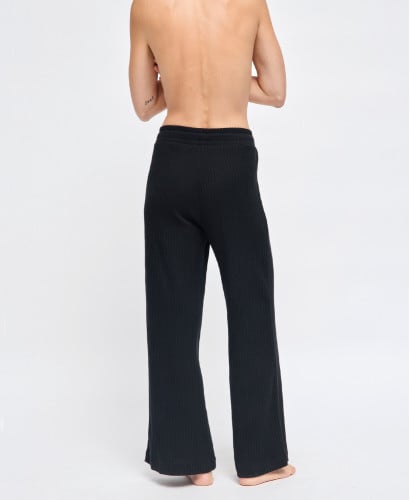 Pantalon Grossesse Basile coton côtelé Noir