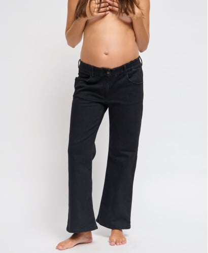 Jean Grossesse Wide Leg Noir