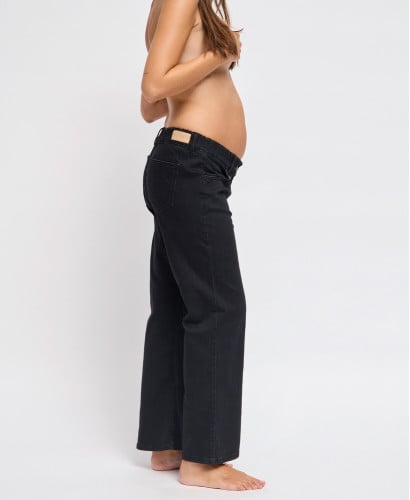 Jean Grossesse Wide Leg Noir