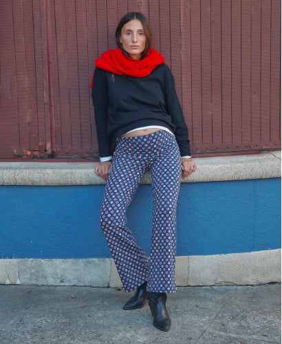 Leggings de maternité flare en coton bio | Essentiels de maternité -  Provençal 