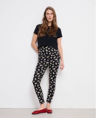 Astro Print Pregnancy Leggings l Comfort & Stylish Maternity Leggings -  Daisy 