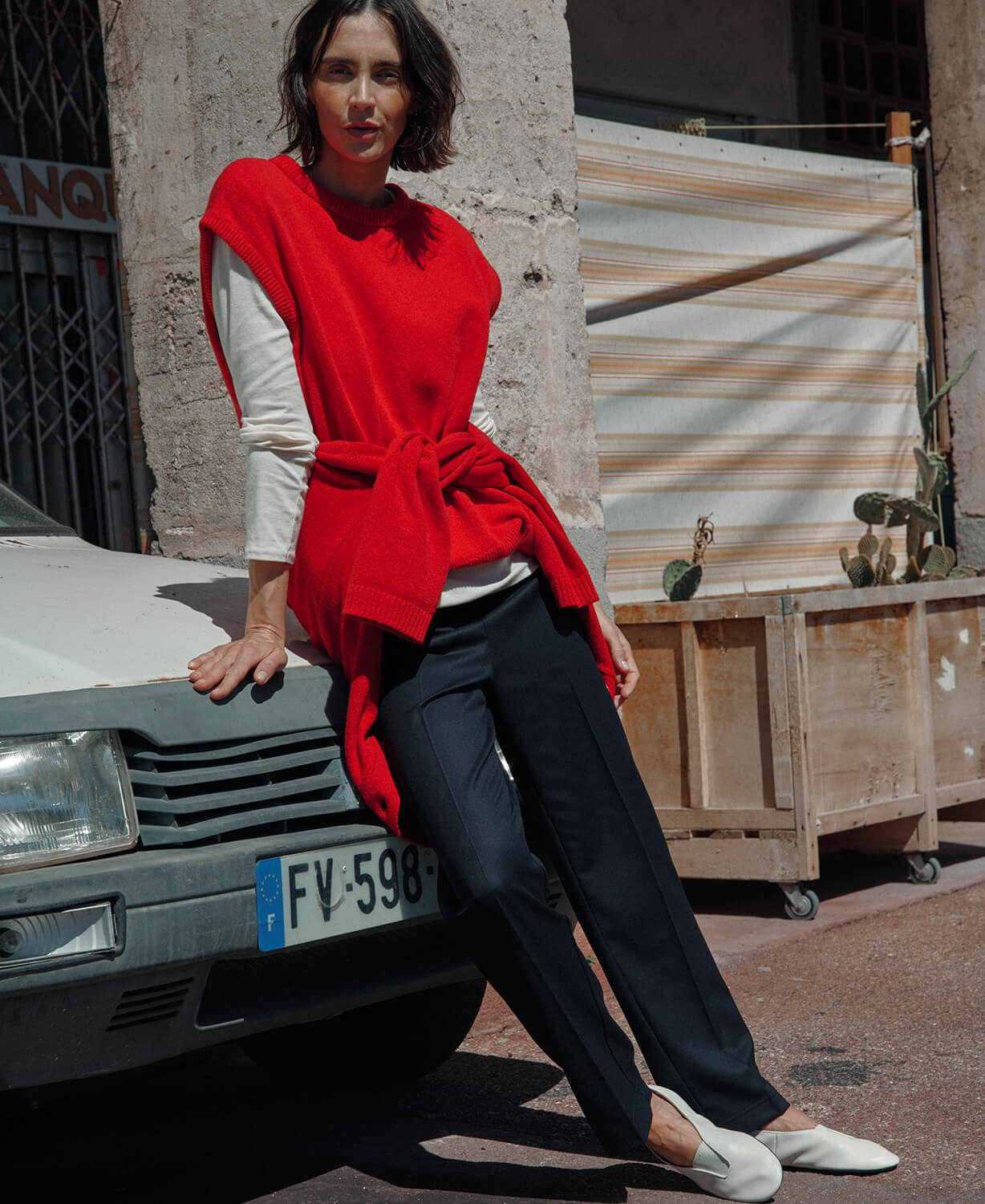 Gilet Milo rouge
