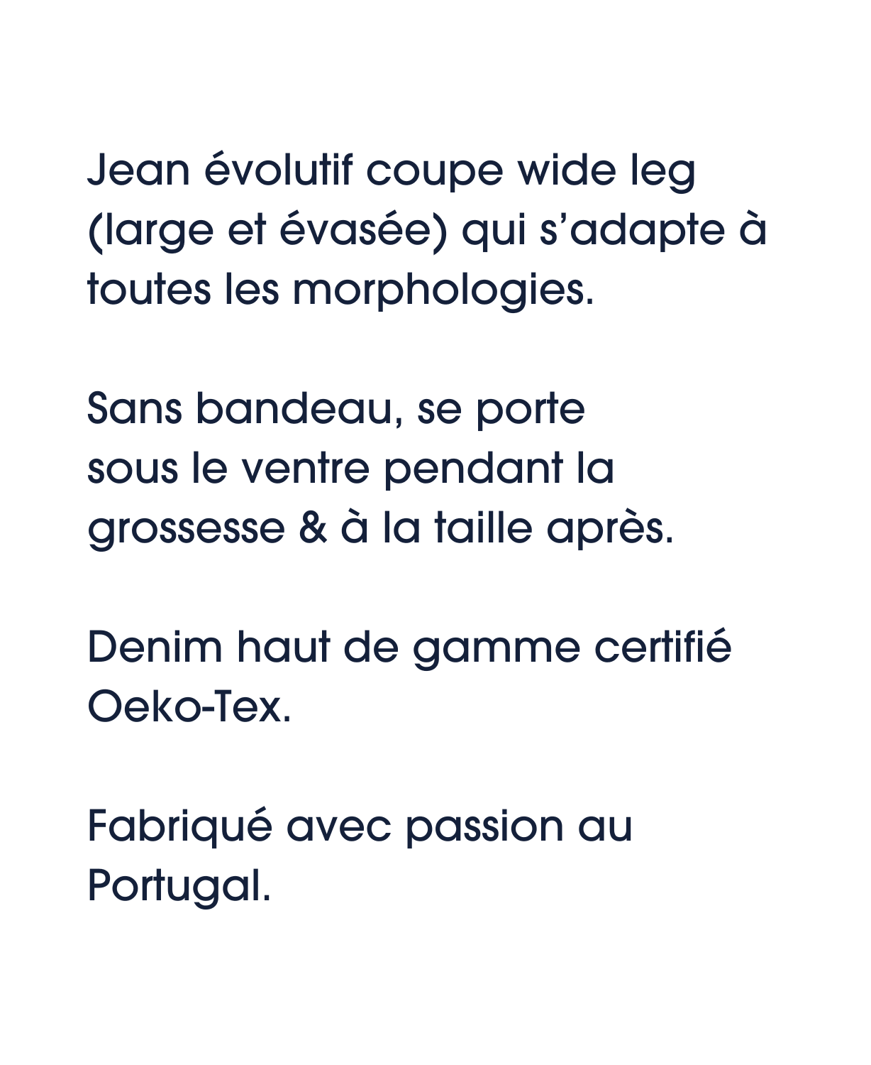 explication elastique jean wide leg jolibump